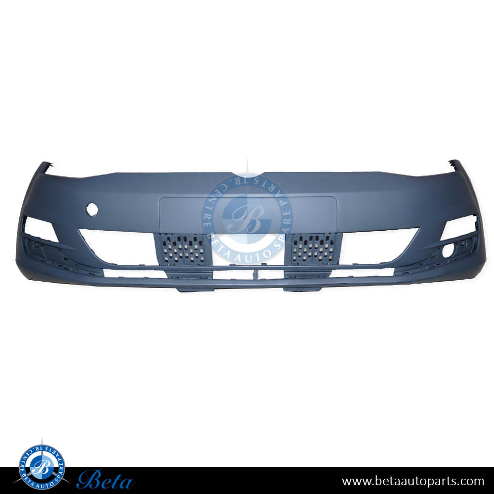 Front Bumper without PDC without Washer for Volkswagen Golf 7 2013-2016 models, Part Number 5G0807217BN Front Bumper without PDC without Washer for Volkswagen Golf 7 2013-2016 models, Part Number 5G0807217BN
